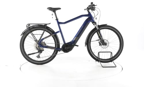 HAIBIKE E Bike Trekking 7 Trekking E-Bike Herren 27,5 Zoll Elektrofahrrad, Yamaha 75 Nm 630 Wh, 11 Gänge, Hydraulische Scheibenbremse 178-186 cm blau (Generalüberholt)