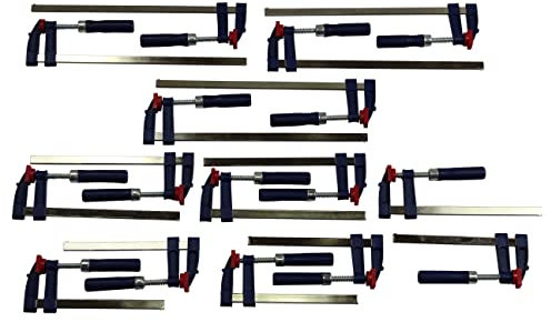 16 x Schraubzwinge Set 150x50 + 200x50 + 300x50 Zwinge Klemmzwinge Leimzwinge