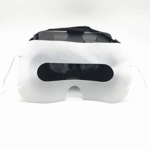 100 Pack vr mask VR mascherina monouso Copriocchi in VR sanitario per VR 3D VR compatibile con HTC Vive o Pro/PS VR/Gear VR/Oculus Rift Go e altre cuffie VR