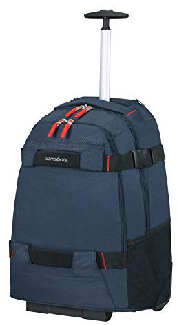 Samsonite Sonora - 17 Zoll Laptoprucksack mit Rollen, 55 cm, 30 L, Blau (Night Blue)
