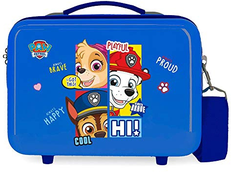 Paw Patrol Be Happy Anpassungsfähiger Schönheitsfall Blau 29x21x15 cms ABS