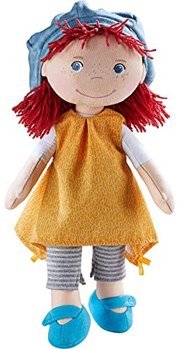 HABA 305970 Puppe Freya, 30cm, ab 1,5 Jahren, mit weichem Körper