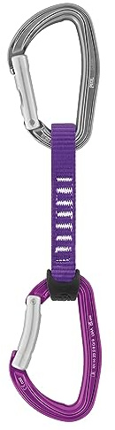 PETZL - Cinta exprés DJINN AXESS - Unisex, Morado, 12 cm