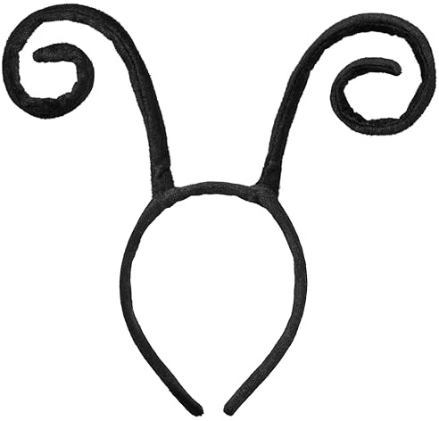 Balinco Fühler Haarreif, Käfer Antennen Kostüm, Ameisen Haarband, Käfer, Kakerlake, Schmetterling, Fliege, Insekt, Biene Fasching, Karneval, Halloween