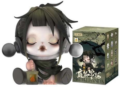 POP MART SKULLPANDA - The Ink Plum Blossom Series-1PC Pop Actionfigur Sammler Kunstspielzeug Geschenk