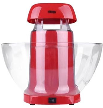luckxuan Palomitero Máquina de Palomitas de maíz for el hogar, Mini máquina for Hacer Palomitas de maíz con Forma de Bola, Totalmente automática, Antigua Maquina Palomitas