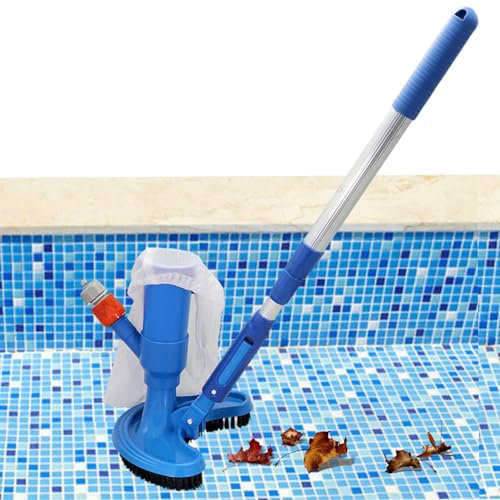 Aspirateur de Piscine à Main sans Fil,aspirateur de Piscine à Main, Aspirateur Haute Puissance Efficace, Nettoyeur de Piscine Convivial, aspirateur de Piscine, élimination Rapide des débris