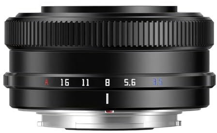 TTARTISAN AF 14mm F3.5 Pancake Wide Angle Lens, APS-C Autofocus Lightweight and Portable Lens Compatible with Fujifilm X-mount Cameras