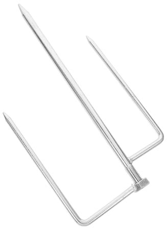 TINEASUR Anclaje De Tierra para Sombrilla De Patio Metálica para De Sombrilla Soporte para De Jardín Césped y Playa