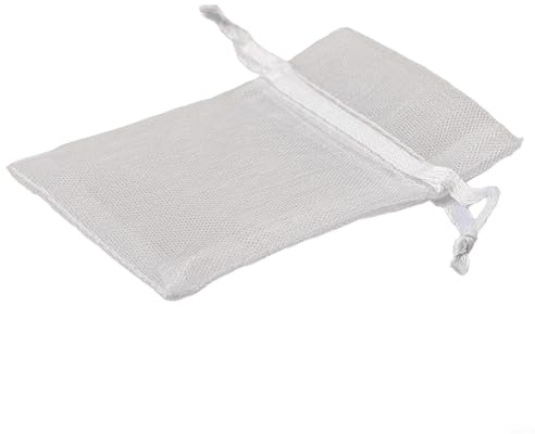 Organza-Beutel für Hochzeiten, Partys und Veranstaltungen, Kordelzugbeutel für Schmuck, Süßigkeiten, Gastgeschenke und mehr, 5 x 7 cm, 100 Stück