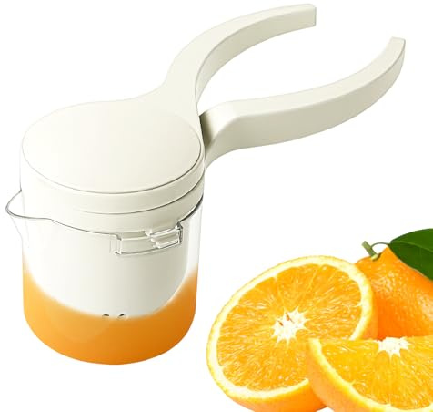 Presse-citron de Cuisine, Presse-fruits Ergonomique à Poignée Anti-dérapante, Presse-Fruits Manuel pour la Cuisine, pour Pamplemousses Tomates Grenades Légumes Pastèques Citron vert Picnics en Plein A