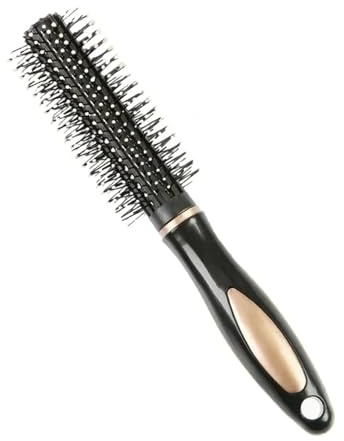 Gerade, glatte Paddel-Haarbürste, großer Friseur-Haarbürste aller Art, Styling-Kamm for Damen und Herren(Black-A)