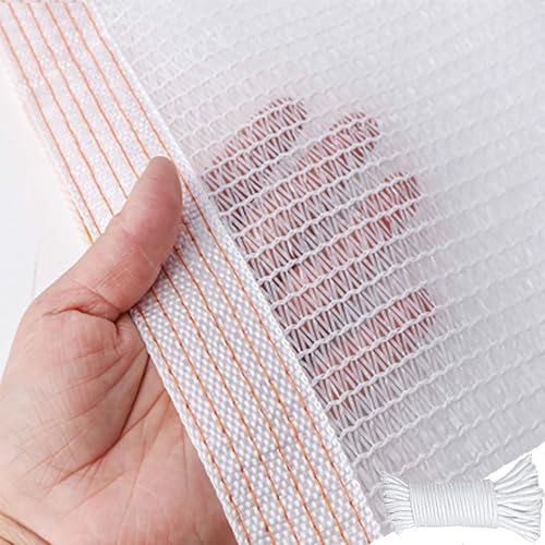 Filet D'ombrage, 55% Filet Protection Solaire, Extérieur Voile D'ombrage Sunblock Tissu d'ombrage, HDPE Filet ombrage Résistant Toile d'ombrage pour Serre, Bâche 2x2m 3x6m 4x8m(6x12m)