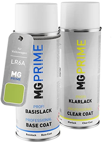 MG PRIME Billack sprayburk för Volkswagen LR6A / R6A / 2U Fantasia Grün +1K