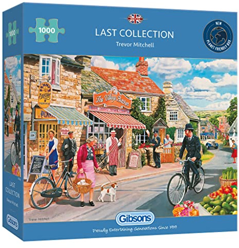 Last Collection 1000 Teile Puzzle | Nachhaltiges Puzzle für Erwachsene | Premium 100% Recyceltes Brett | Tolles Geschenk für Erwachsene | Gibsons Spiele