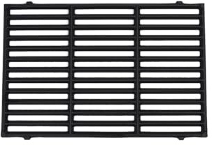 SANTOS Guss-Grillrost - Gusseisernes Grillrost ca. 44,4x30,2cm - für u.a. Weber Spirit 300 (ab 2013) - ideal für Ihren Gasgrill - Ersatz-Grillgitter