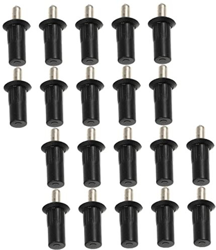 Uonlytech 50pcs Shutter Repair Pins Window Blind Replacement Parts Shutter Fasteners for Window Screens and Furniture Connectors