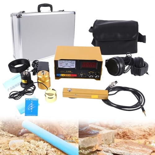 Cashwise Detector de Fugas de Agua de tuberías Profesionales, detectores eléctricos de Fugas de Agua subterránea, Equipo para Sitio de construcción, detección de Fugas en Interiores y Exteriores