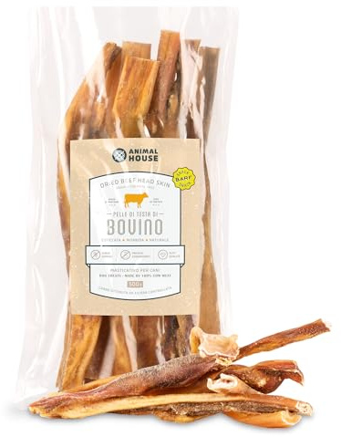 Animal House Friandise Naturelle pour Chiens, 30cm | Délice Protéiné Européen pour le Bien-être de votre Compagnon à Quatre Pattes