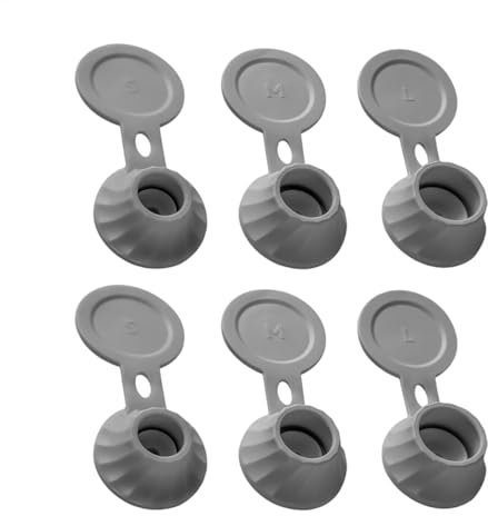 Inverted Bottle Cap | Practical Stand Inverted Bottle Cap Leak-Proof Inverted Cap | Shower Gel Bottle Cap Cover Bottle Lid Replacement with 3 Sizes for Shampoo Condiments