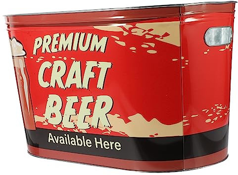 POPETPOP Seau à Glaçons pour Boissons Seau à Glaçons pour Fête pour Bar Bac à Boissons pour Plage pour Table