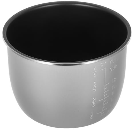 GLEAVI Recipiente Interior De Aleación De Aluminio Recipiente De Repuesto Para Olla Arrocera De 6 L Para Ollas Eléctricas Accesorios Para Arroceras