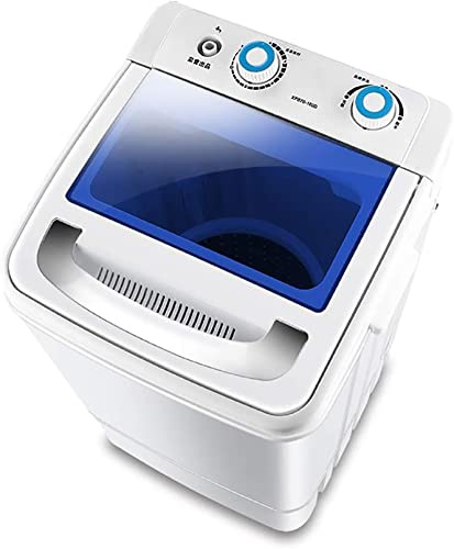 Mini lavatrice e asciugatrice portatile, 300 W, semiautomatica da 7 kg, in plastica compatta, per piccoli spazi, ideale per appartamenti e viaggi