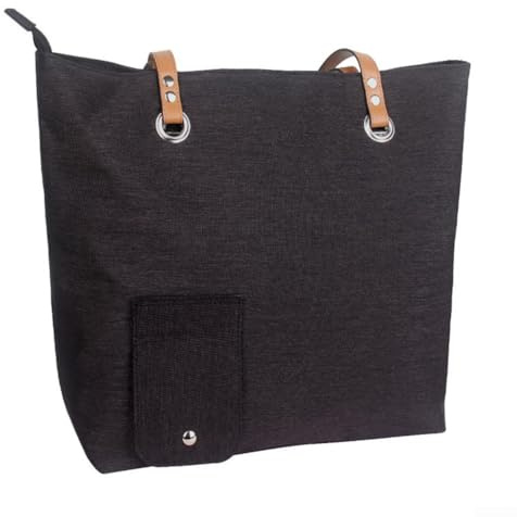 Comgooldool Wine Tote Bag with Drink Dispenser, Portable 1.5L Insulated Wine Carrier for Picnics Beach Trips and Outdoor Events, Spacious Design with Multifunctional Pockets