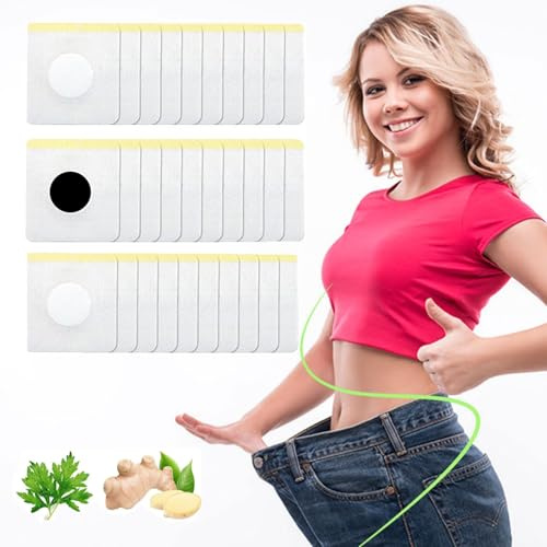 Borttagning Patch fettförbrännare, Slim Patch, Natural Herbal Belly Sticker, Slim Laches för fettförbränning på magen, för smal midja och mindre magfett, 30 stycken