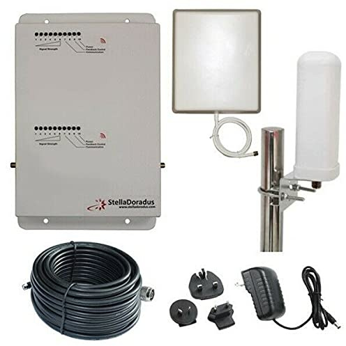 Stella Doradus Stella Home - Repetidor Dual Band GSM LTE para LG 800 900 MHz Omni externo