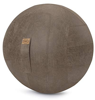 Gouchee Home Frankie Sitting Ball, 25.5 Dia, Brown