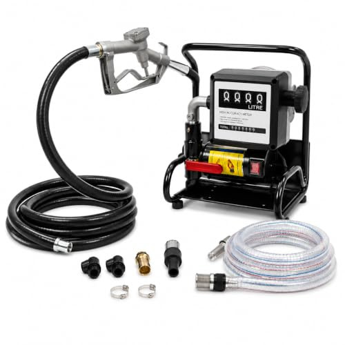 Bomba Diésel Autocebante De 375 W, 3600 R/min, Para Coche, 50 Psi, 5-30 GPM, Con Manguera