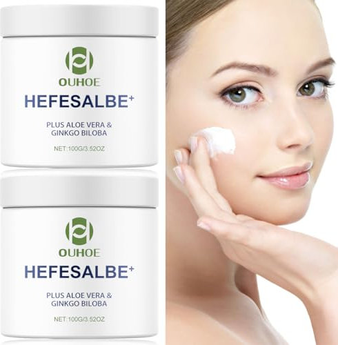 2 pièces Yeast Ointment, pommade à la levure, crème à la levure Pour - tous les types de peau, pommade à la levure contre la peau des verrues Pour la peau des verrues et la peau sèche, Avec le plus d'