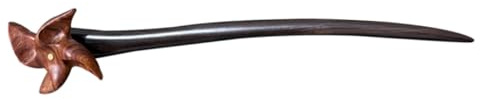 Ipetboom Palillos De Pelo De Madera De Ébano Decorativos Para Mujeres Horquillas Vintage Para Recogidos y Moños Para Fiestas y Ocasiones Especiales