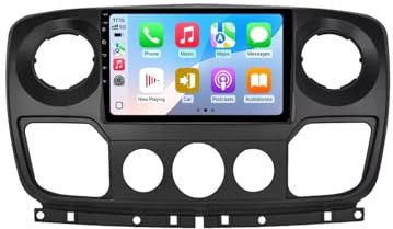 Touchscreen Car Radio for Renault Master Nissan Nv400 Car Audio Receivers, Hd Display, Portable Live Navigation, Music Video Player, Bluetooth Fm Radio, 4 Core 2G+32G
