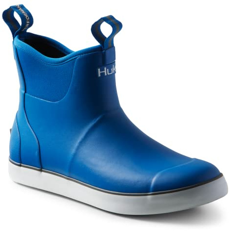 HUK Homme Chaussures Rogue Wave | Bottes de pêche et de Pont Haute Performance Pluie, Bleu, 13 UK