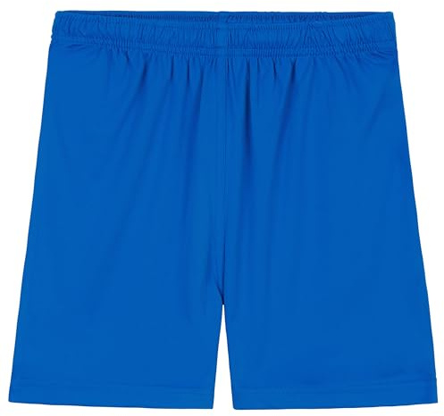 CityComfort Pojke sportshorts, gymshorts, sportshorts för pojkar och flickor, sportkläder för barn och tonåringar 4–14 år, Blå, 7-8 år