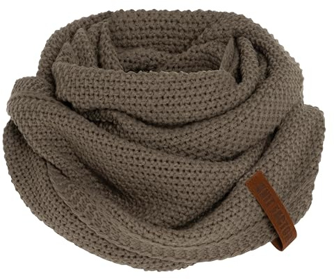 KNIT FACTORY - Coco Loop Schal - Gestrickter Schlauchschal - Für Damen und Herren - Herbst & Winter Essentials - Zeitloses Mode-Accessoire - Strickschal mit Wolle - Hochwertige Qualität