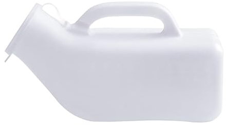 Urine Bottles Male,Portable Urinal Toilet,1200ml Pee Bottle for Men,1 Pack Spill Proof Urinal Bottle for Car,Hospital, Travel,Camping,Elderly & Incontinence