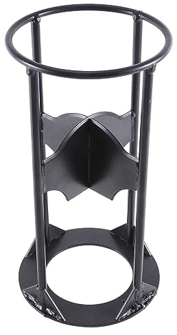 ZDSFSD 1 PCS Firewood Kindling Splitter Stand Cast Steel Manual Log Splitter Wedge Dia.5.3Inch Firewood Kindling Splitter Stand