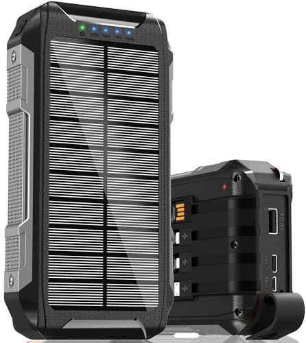 wireless power bank -Magnetic Portable Phone Charger 26800mA with 4 Built-in Cable,30W Fast Charging Battery Pack USB C in/Output for All Cell Phone iPhone,Galaxy,Android,Etc