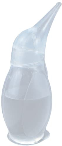 Yardwe Aspirador de Mocos para Ñiño de Silicona Portátil Diseño Seguro, Adecuado para Limpiar la Nariz del Recién Nacido y Cuidado Diario
