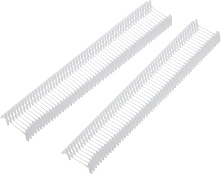 Soulnioi 2000PCS Plastic Tagging Barbs 1.5cm (0.59), White Fasteners, Standard Tag Pins for Clothes Labels, Price Tags, Compatible with Tagging Guns for Shop or Warehouse