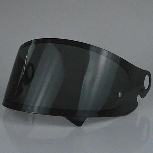 JXDYY Moto Helm Visier für SHOEI Glamster, UV Schutz Beschlagfrei Wechselbares Ersatzvisier, Sicher Verriegelbares Schnellwechselvisier,normal-B Brown