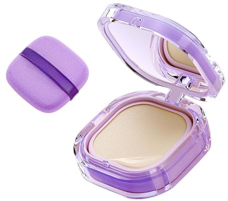 Cushion Foundation,Full Coverage Creamy Foundation mit Hoher Deckkraft, Wasserfest,Mattes Finish,24 Stunden Lang Haltbar,Hochdeckende,Makellose Basis für Alle Hauttypen (Wasserlicht-Natural color)