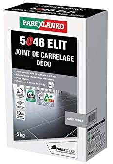 Joint carrelage PAREXLANKO 5046 Elit - Gris perle - 5 kg - L5046GRIPE5