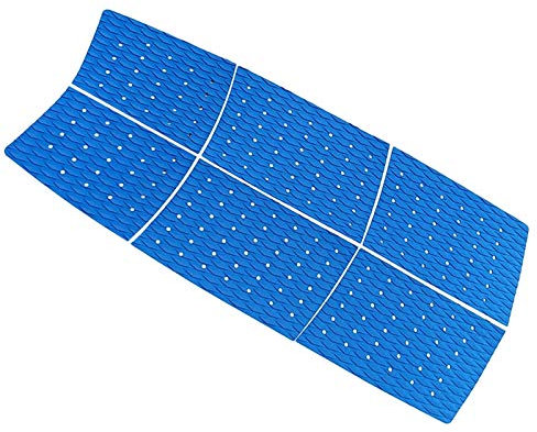 Z-LIANG 6 Stück Eva Surfbrett Traktionspad Paddel Board Deck Pad Stomp Pad für Boot, Kajak, Skimboard (Color : Blue)