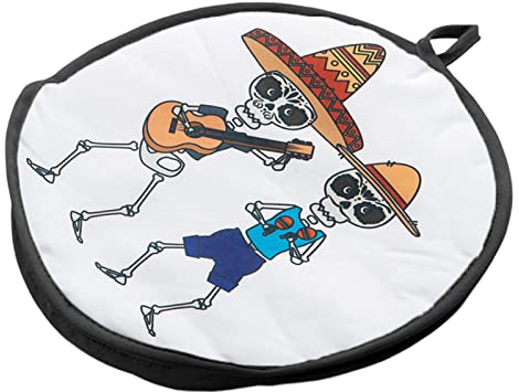 LOSOO Bolsa para Calentar Tortillas,Bolsa con Tortilla 12 Pulgadas - Bolsa aislada para Tortillas, Taco, Pita, Envoltura, naan, panqueques, Pan Plano, Apto para microondas/Horno