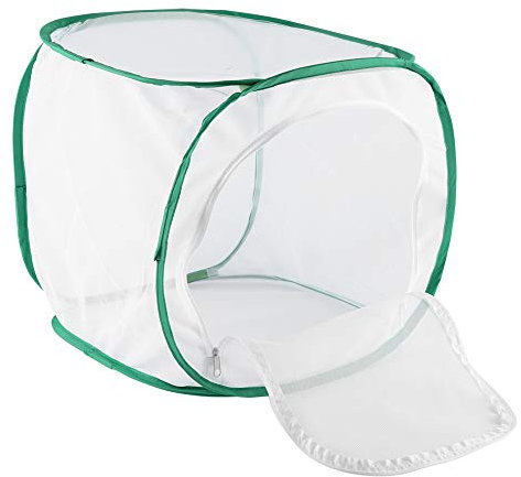 Tragbarer, Stabiler, Belüfteter Schmetterlingshaus-Zuchtkäfig für die Insektenzucht (30 * 30 * 30cm)