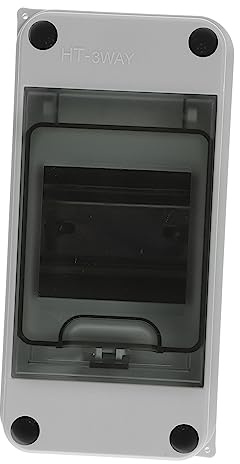 DOITOOL Electrical Junction Box 3 Way with Abs PC Material, Sleek Modern Design Providing Security and Protection against Wear, for Workshop and Outdoor Use